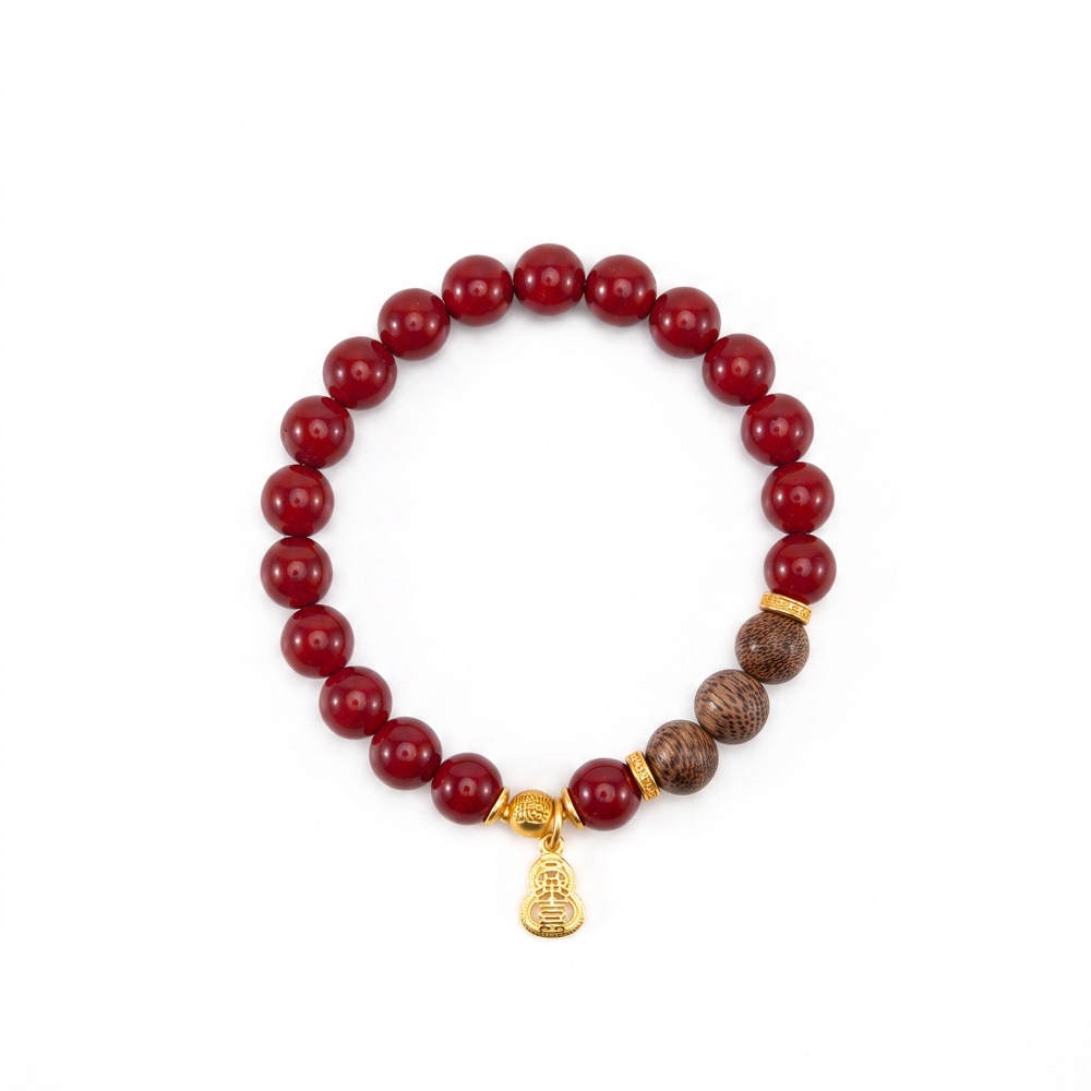 Red bead bracelet
